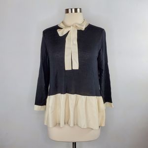 KATE SPADE Black Wool Sweater M EUC